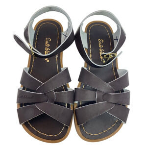 NIB Salt Water Sandals by Hoy Original Water Friendly Brown Women 5 Kids 3